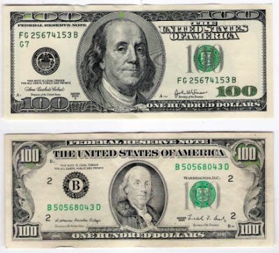 Dolar antigo e dolar novo