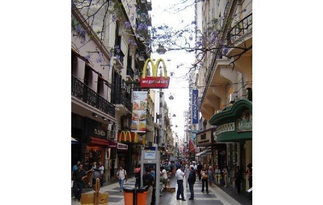 Calle Florida em Buenos Aires