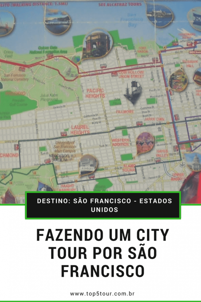Fazendo um city tour por São Francisco