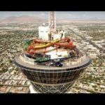 Parque de diversões no topo do Estratosfera - Las Vegas