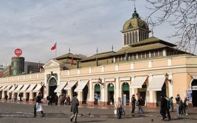 Um passeio pelo Mercado Central em Santiago