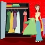 Levando um vestido na viagem
