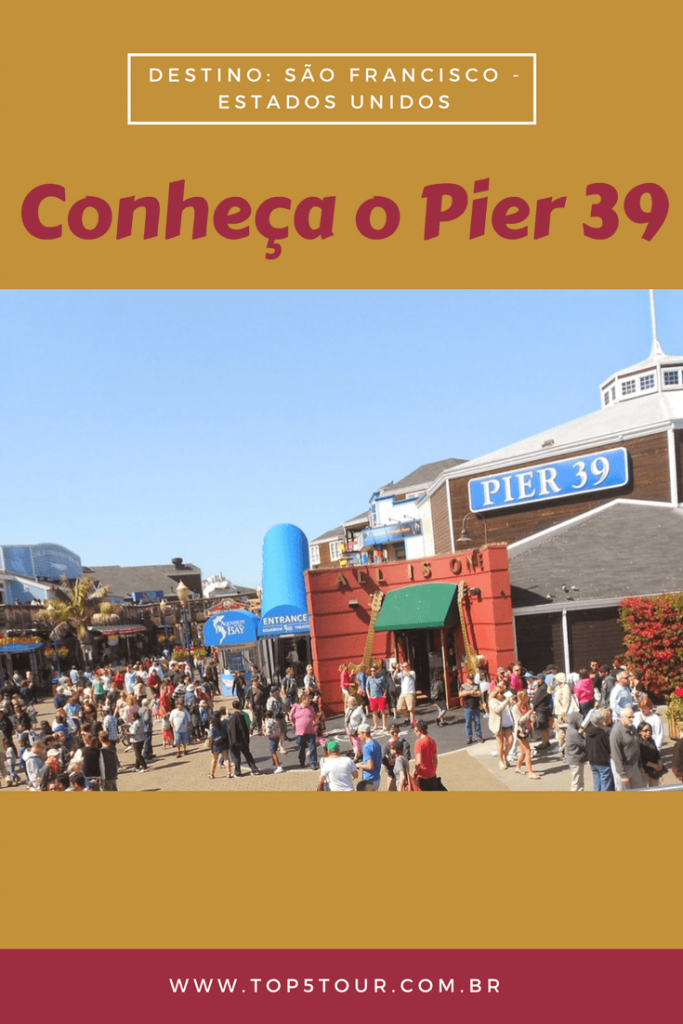 Conheça o Pier 39 em São Francisco