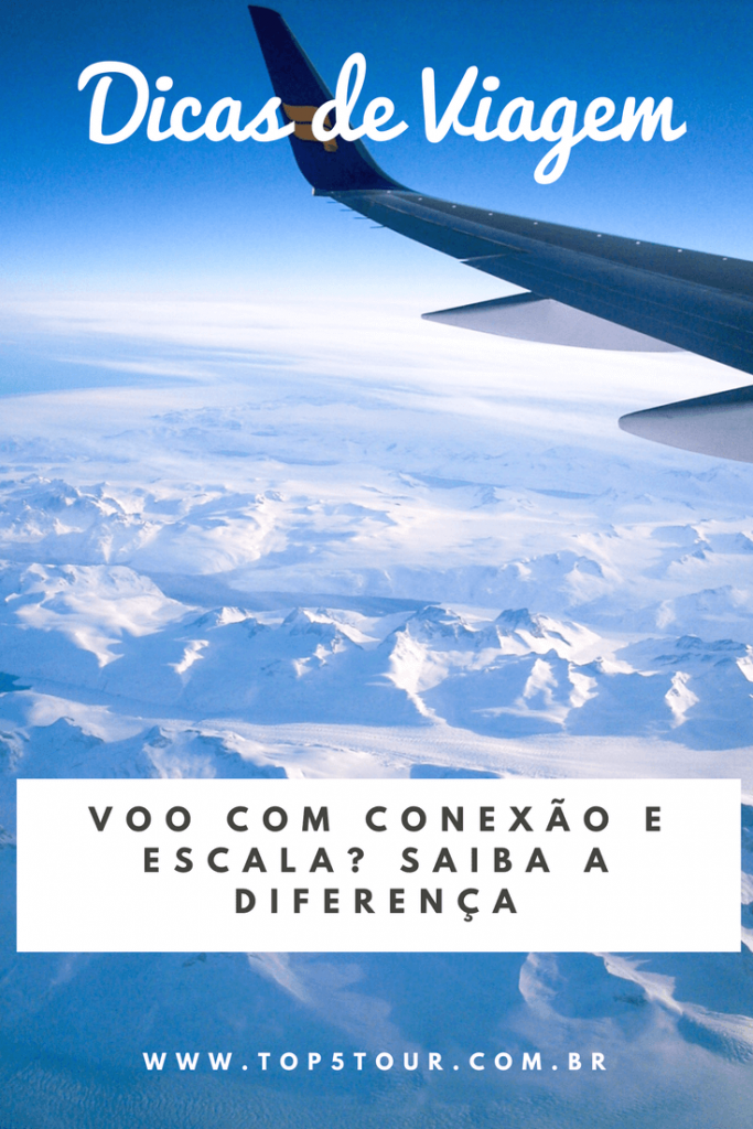 Saiba a diferença entre conexão e escala em voos.
