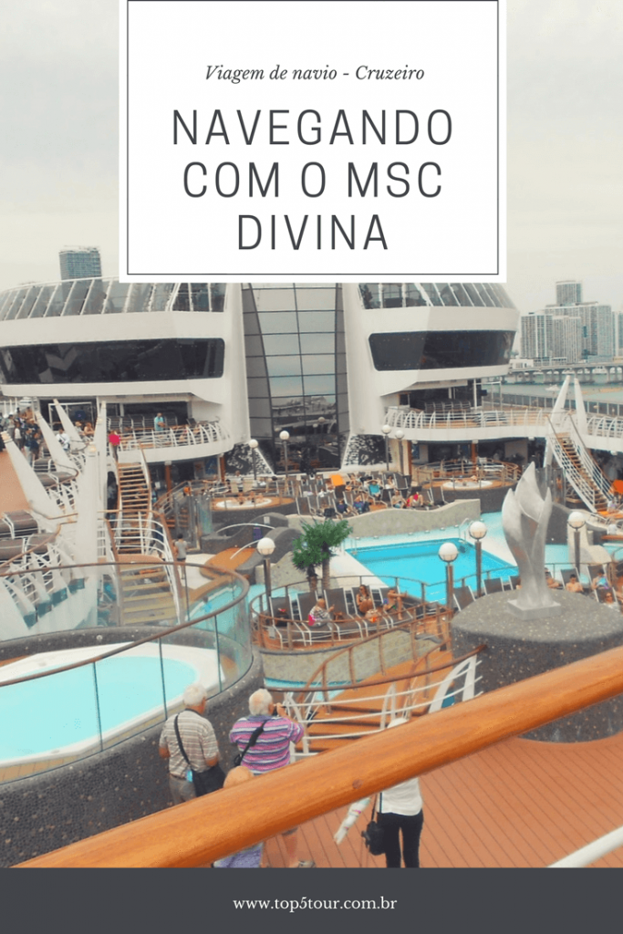 Navegando com o MSC Divina