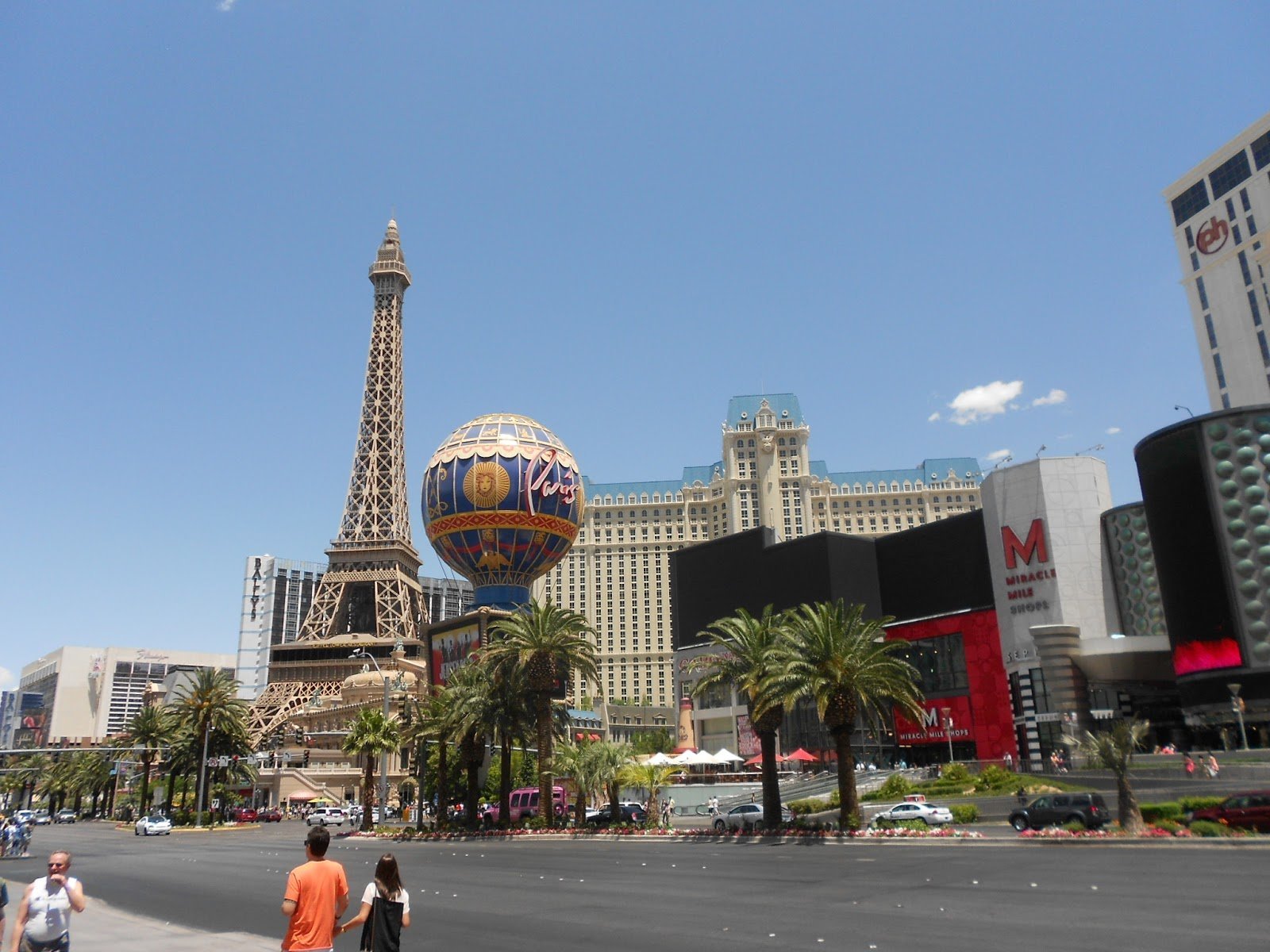Las Vegas: Hotel Cassino Paris também está por lá