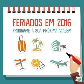 feriados em 2016