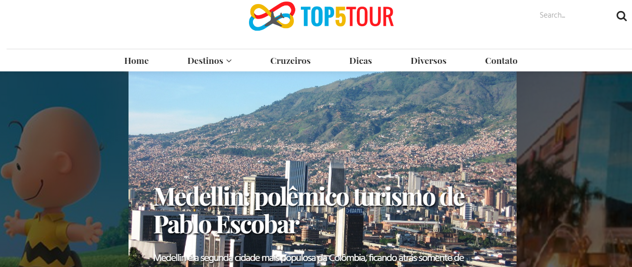Passeando pelas categorias do blog