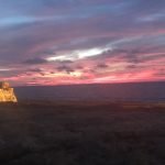 Cartagena - por do sol na cidade murada