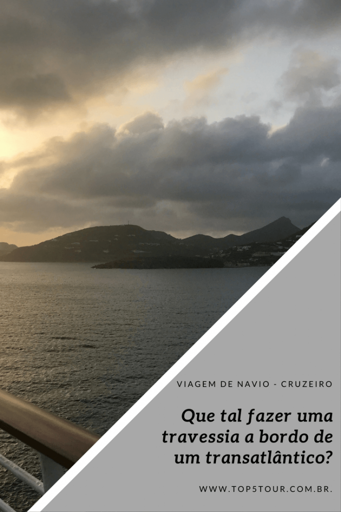 Viagem de navio: fazendo uma travessia