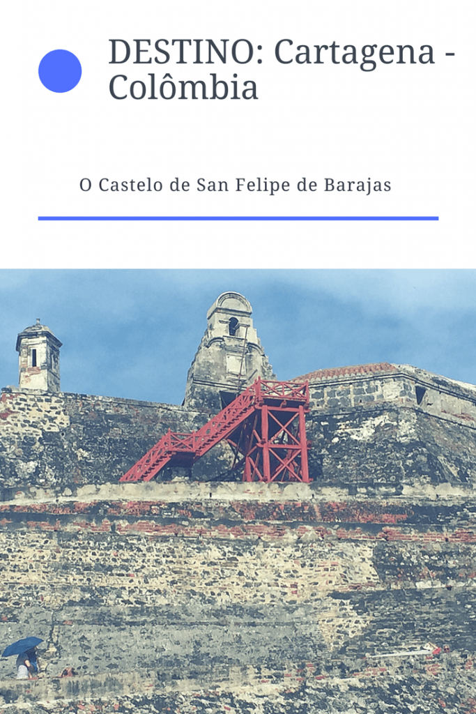 Castelo de San Felipe de Barajas em Cartagena das Indias