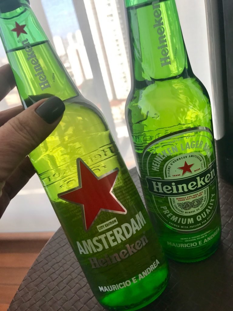 Garrafa Heineken personalizada
