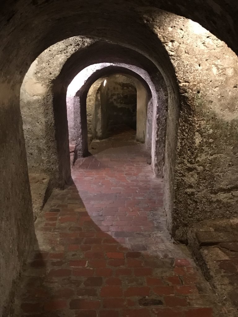 Túneis do Castelo de San Felipe de Barajas