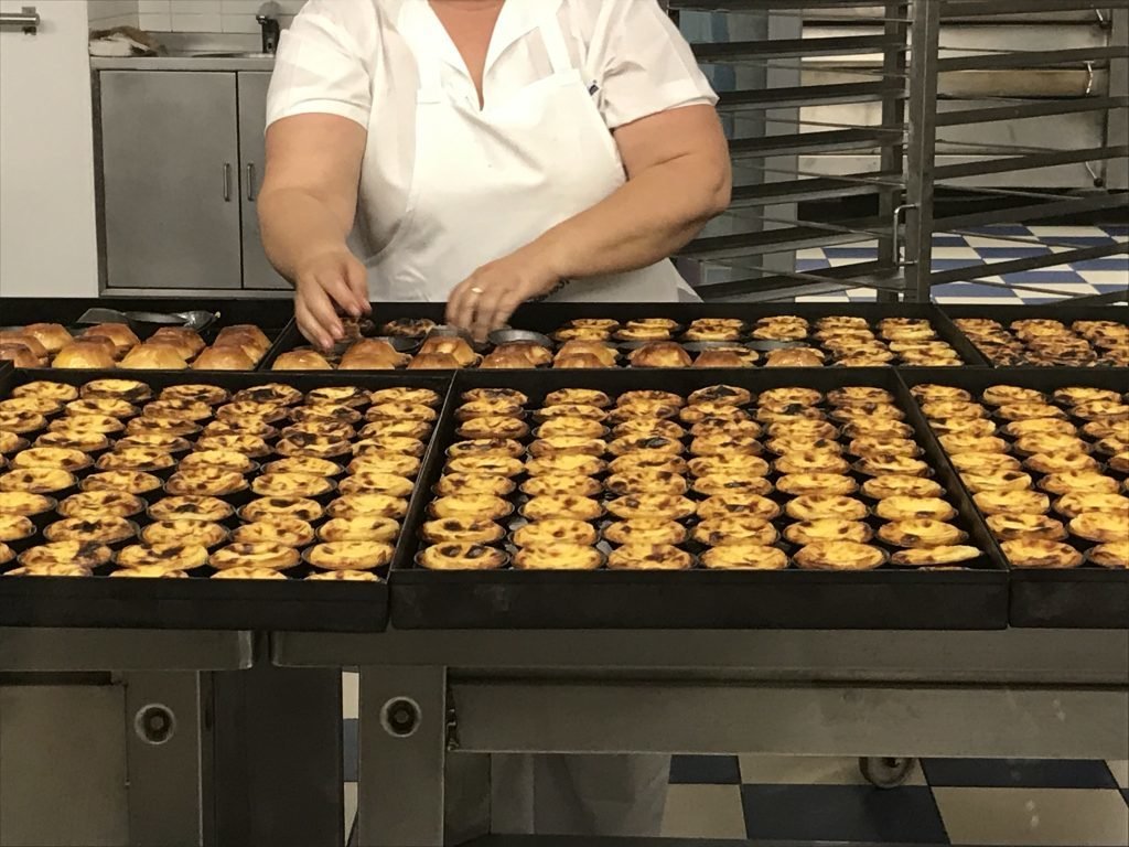 o famoso e tradicional pastel de belém