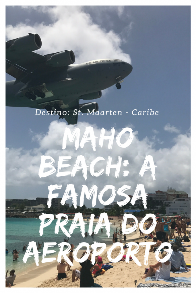 Conheça a famosa praia do aeroporto em St. Maarten, no Caribe. Maho Beach