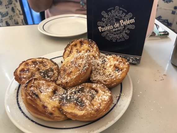 o famoso e tradicional pastel de belém