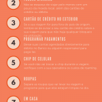10 lembretes para antes de viajar