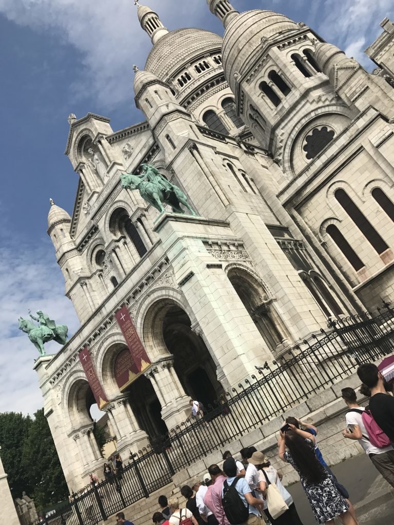 Basílica de Sacre Coeur em Paris