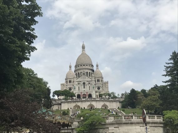 Basílica de Sacre Coeur em Paris