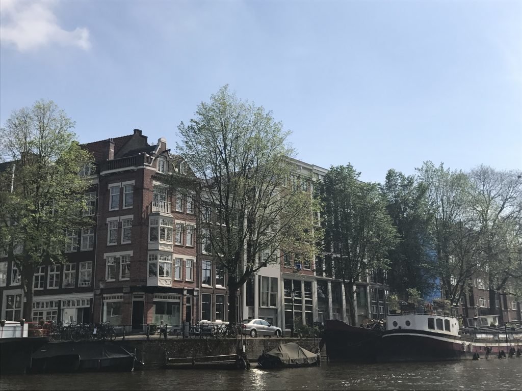 prédios em Amsterdam