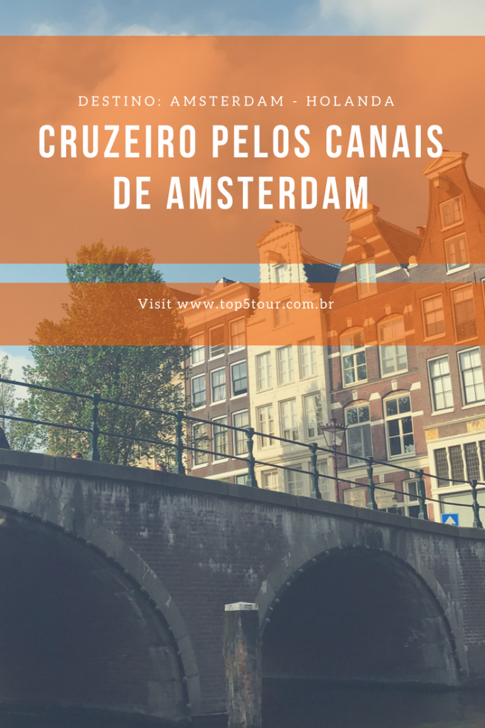 Cruzeiro pelos canais de Amsterdam