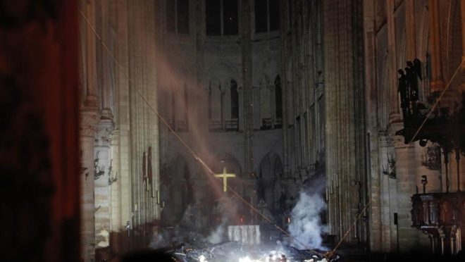 notre dame apos incendio