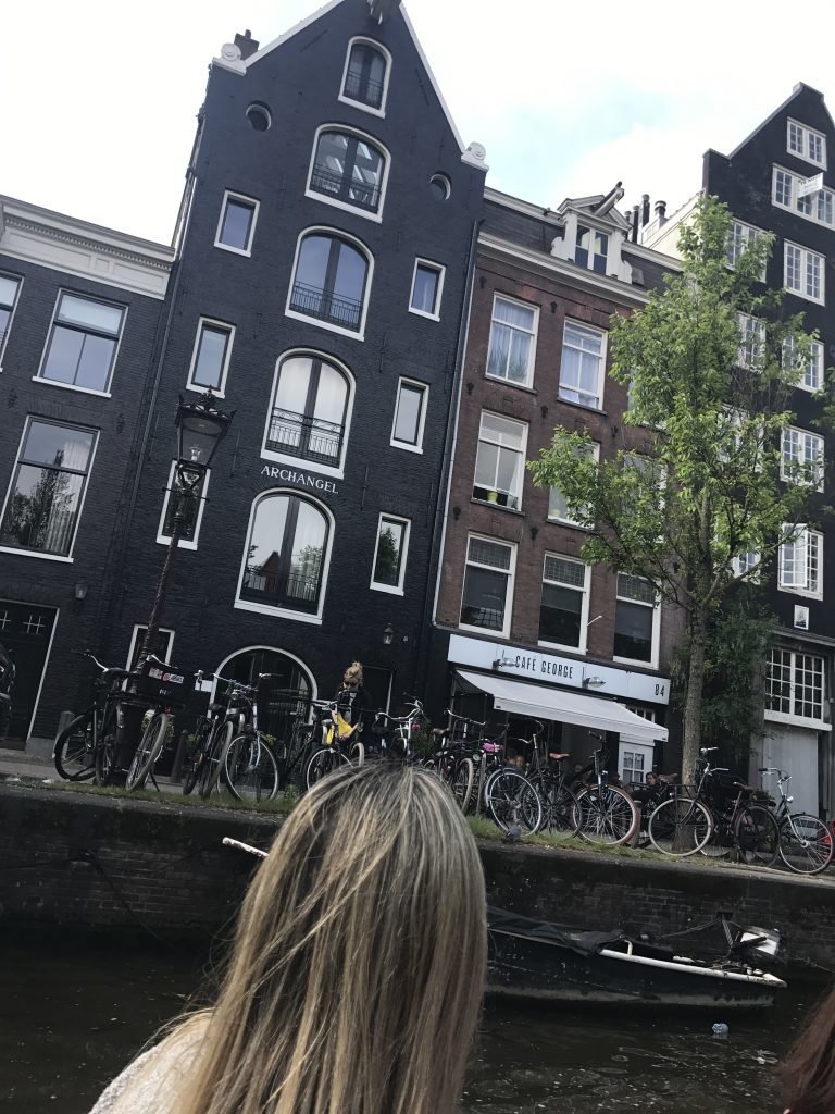 As bicicletas em Amsterdam