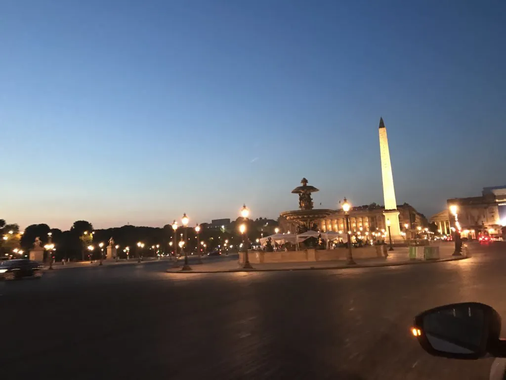 Praça da Concórdia em Paris Praça da Concórdia em Paris