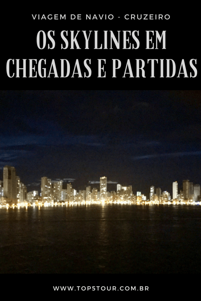 Skylines em chegadas e partidas