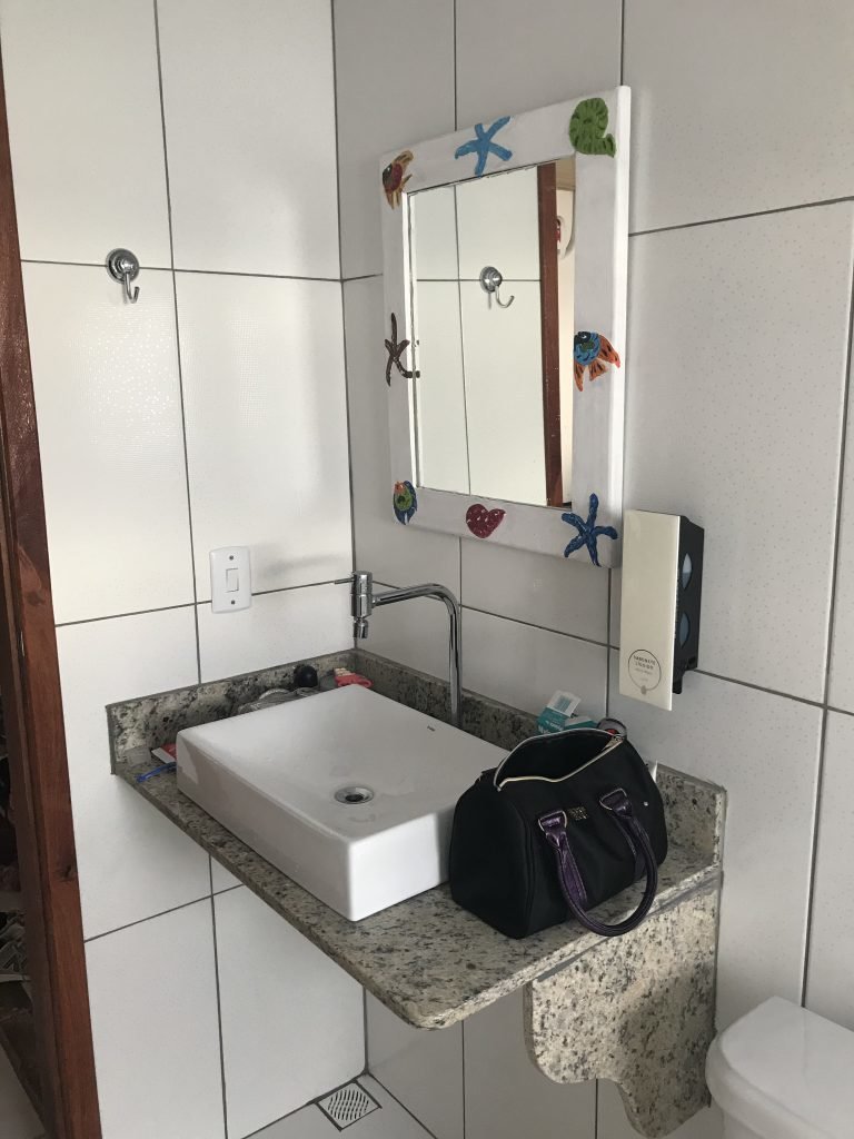 banheiro da suíte - Pousada do Preto