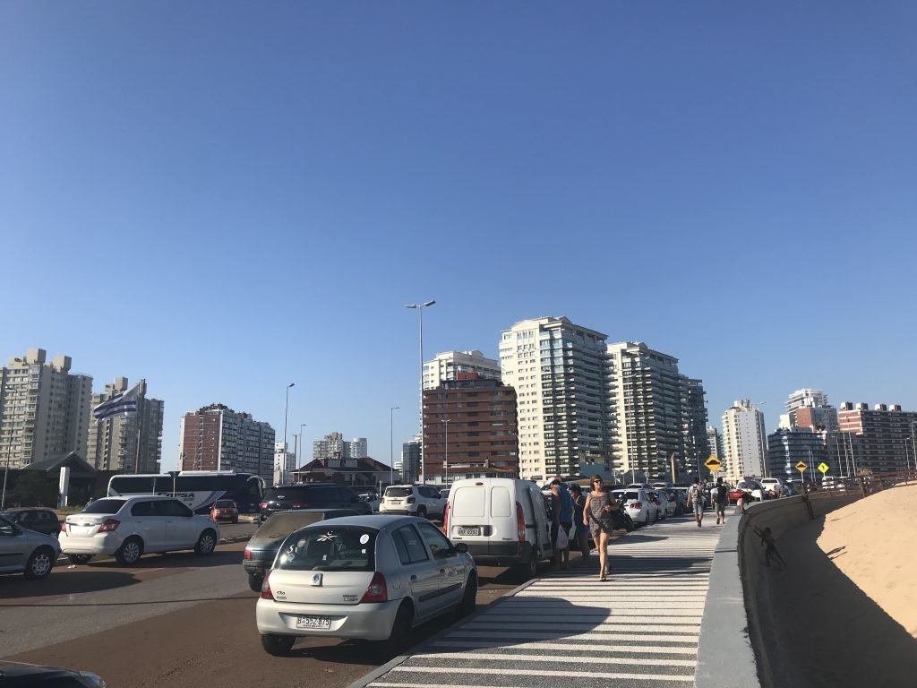 Praia Brava em Punta del Este