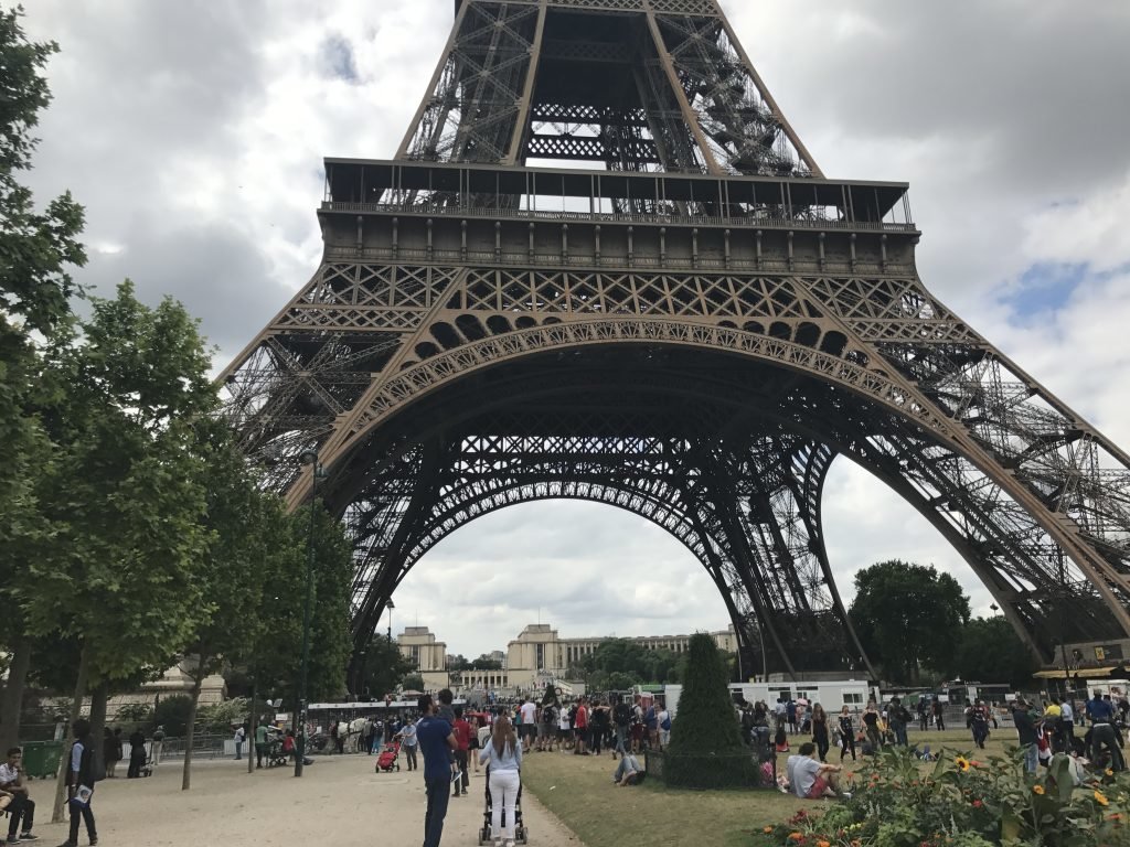 Conhecendo a Torre Eiffel em Paris