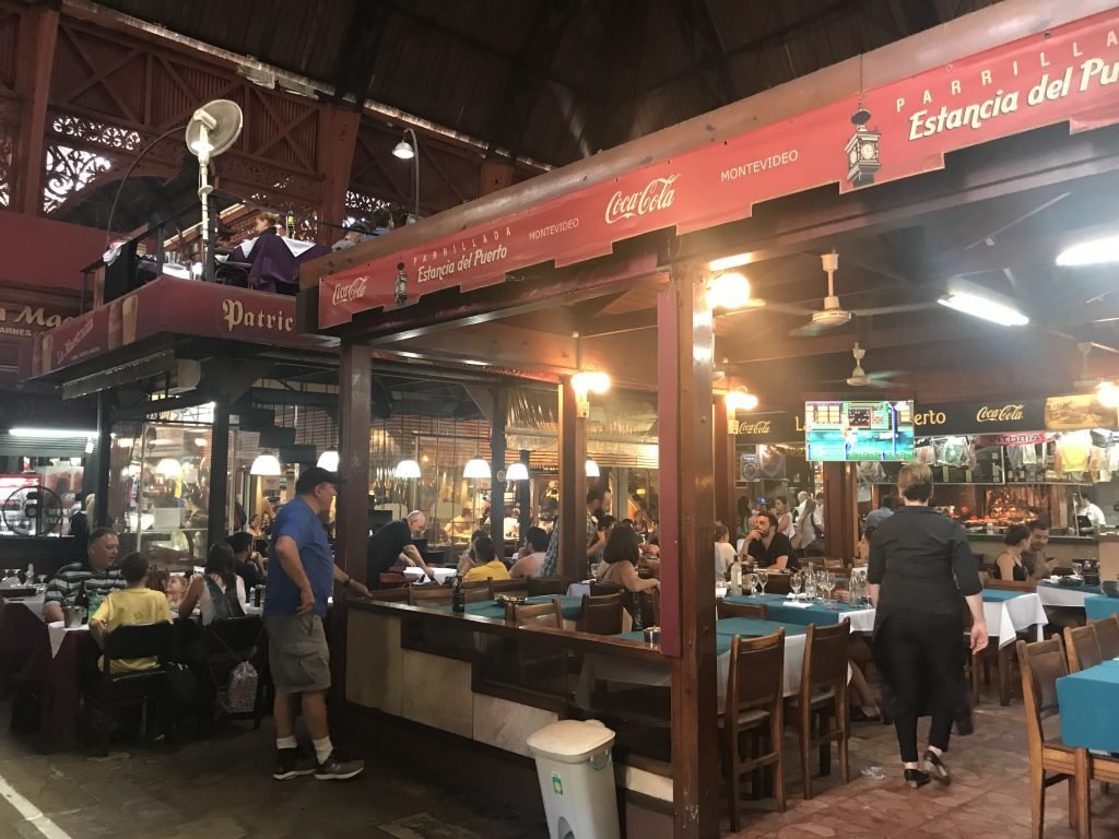 Mercado do Porto em Montevideo