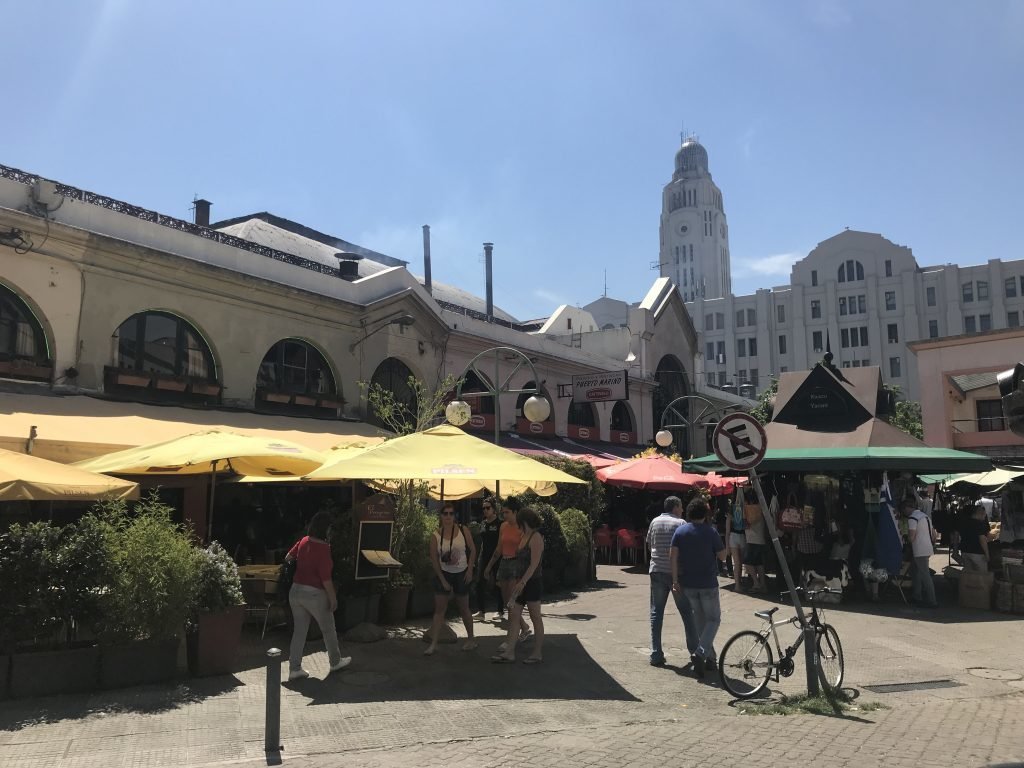Mercado do Porto em Montevideo - Uruguai