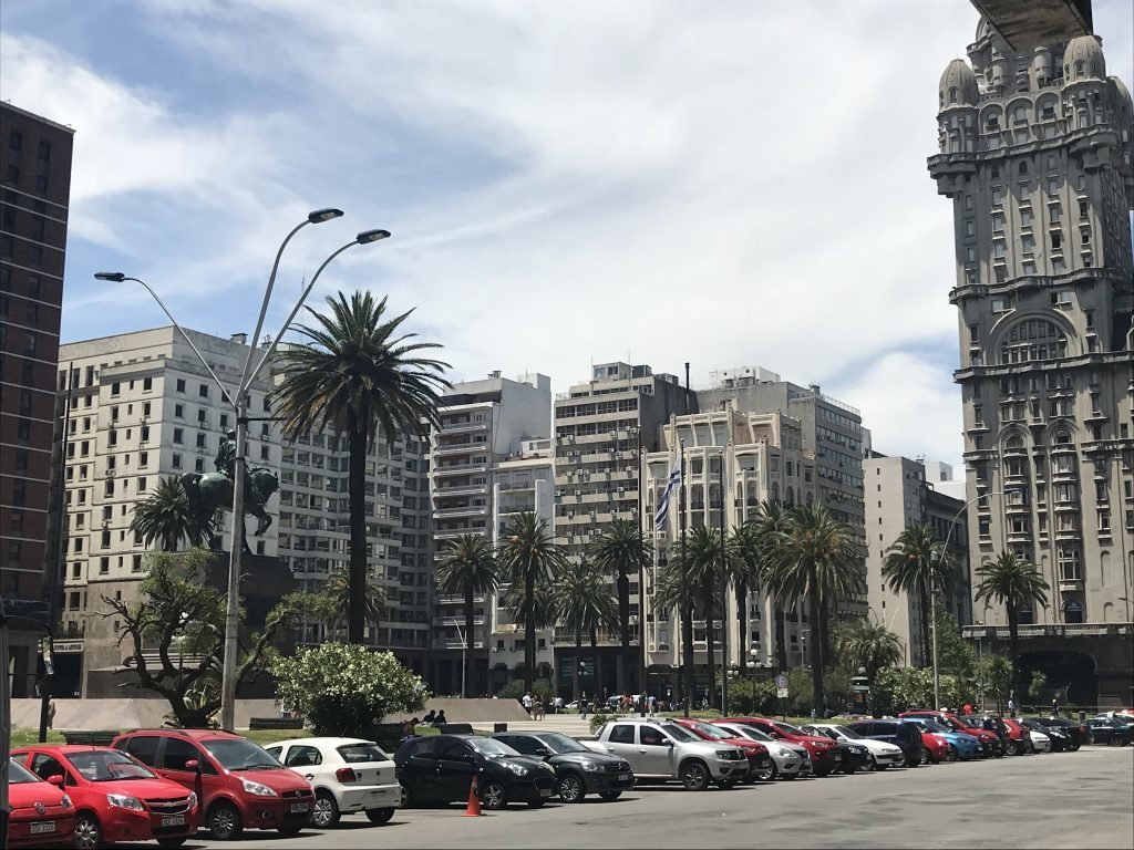 Praça da Independência em Montevideo