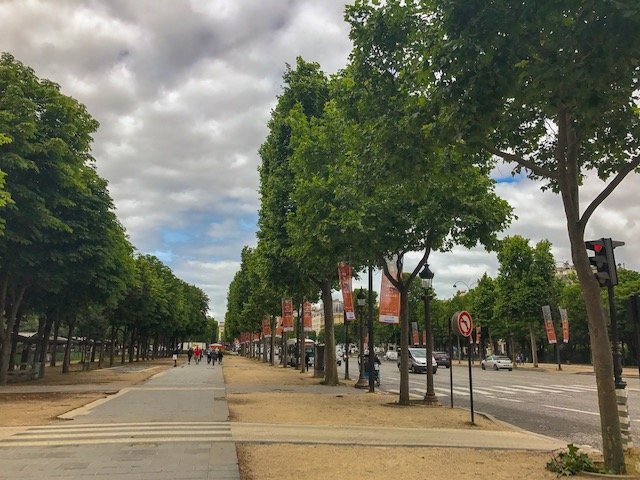 Champs Elysee em Paris