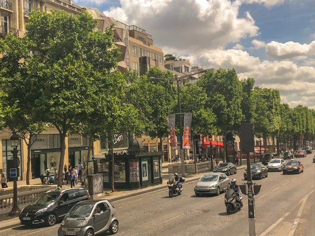 Champs Elysee em Paris