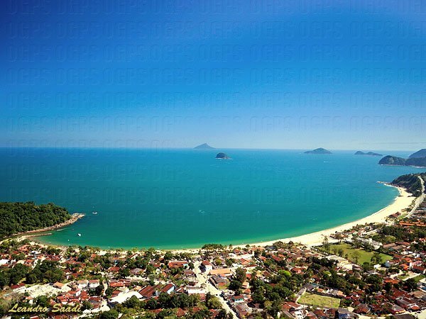 Boiçucanga uma das praias no litoral norte de SP