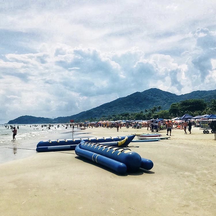 Juqueí - praia no litoral norte de SP