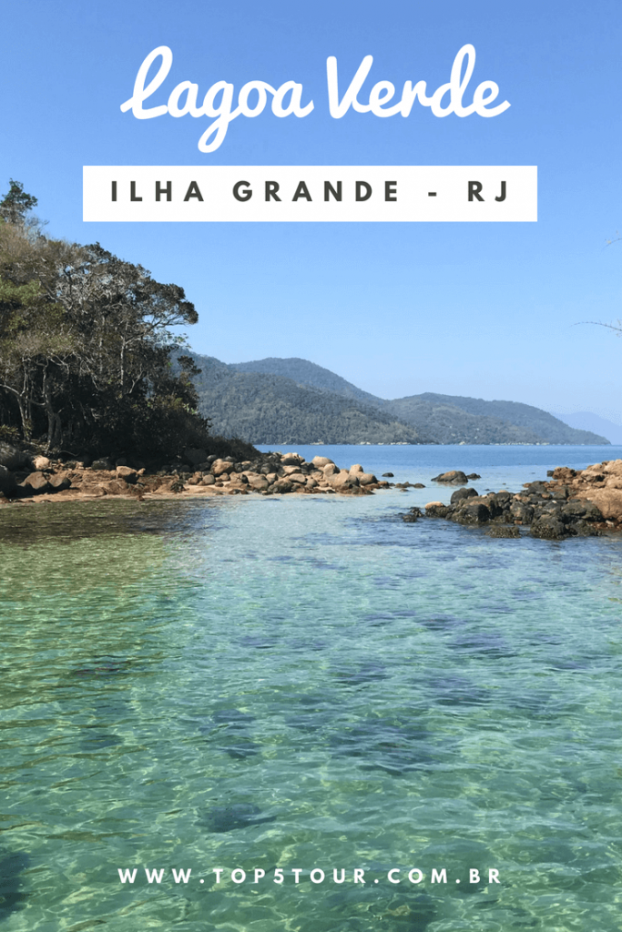 Lagoa Verde em Ilha Grande