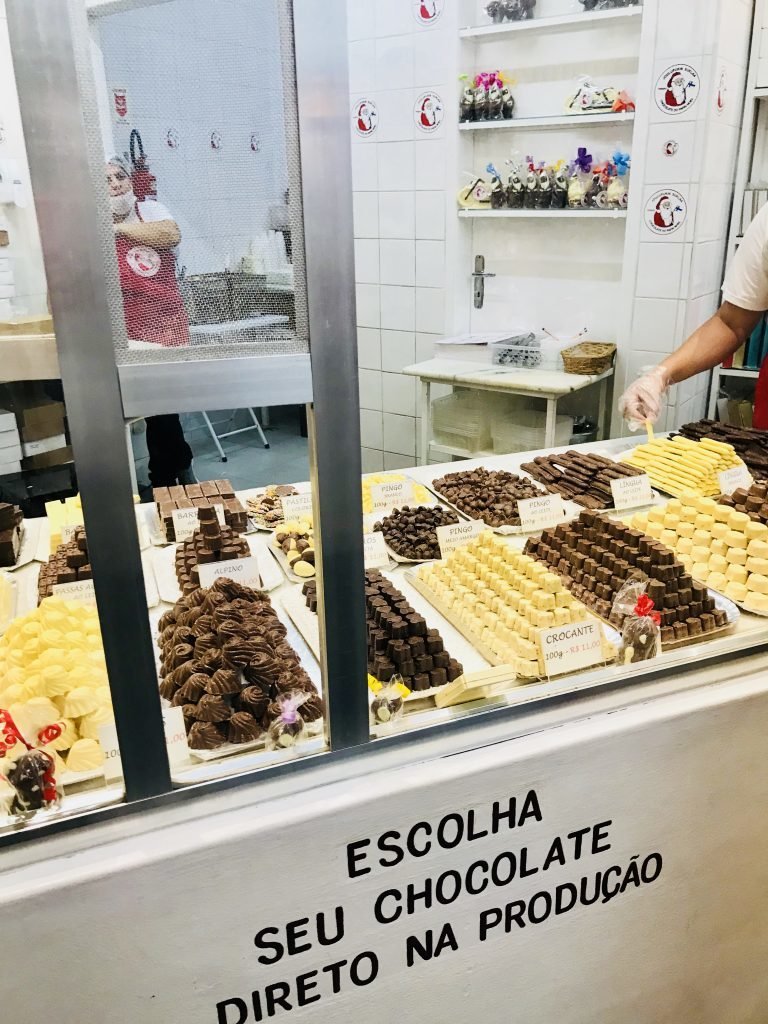 Fábricas de chocolates de Penedo - produção