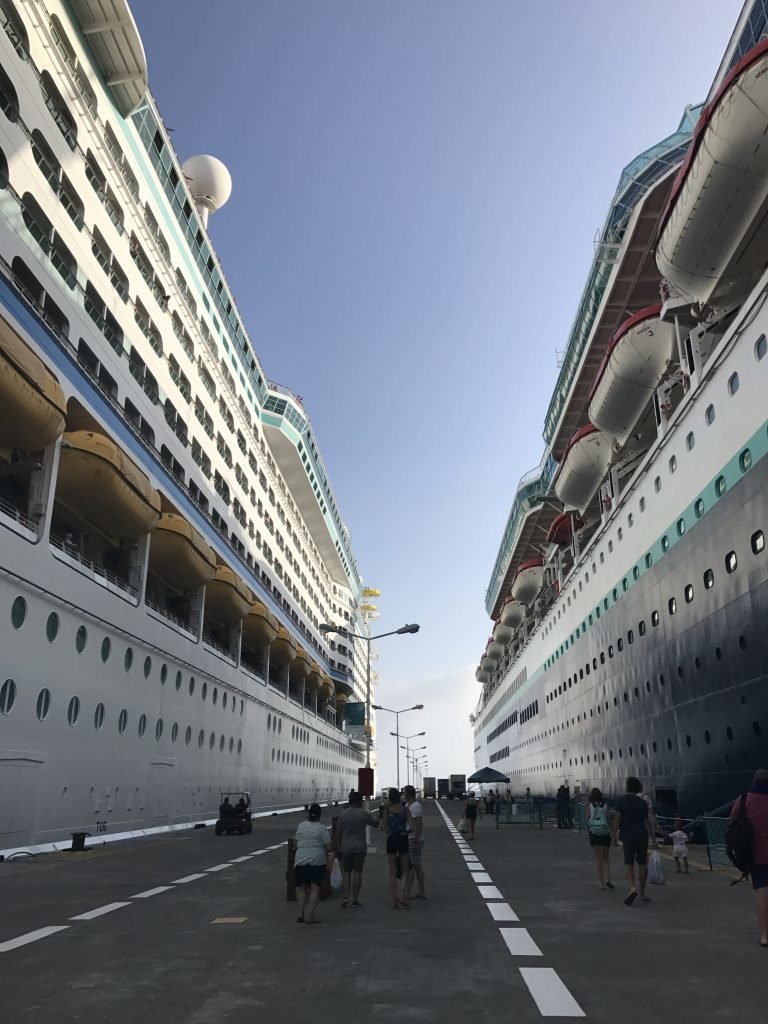 fazer um cruzeiro pela primeira vez - paradas do navio