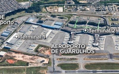 O trajeto do novo trem até o aeroporto de Guarulhos