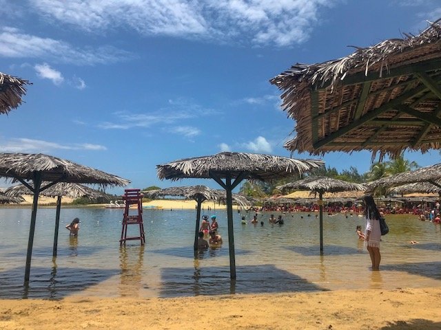 Dunas de Genipabu - parada na Lagoa do Pitangui