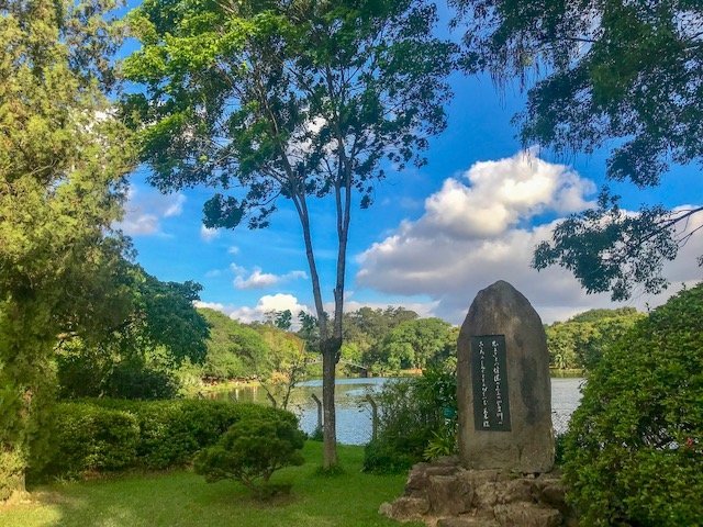 jardim do Pavilhão Japonês - cultura japonesa em São Paulo