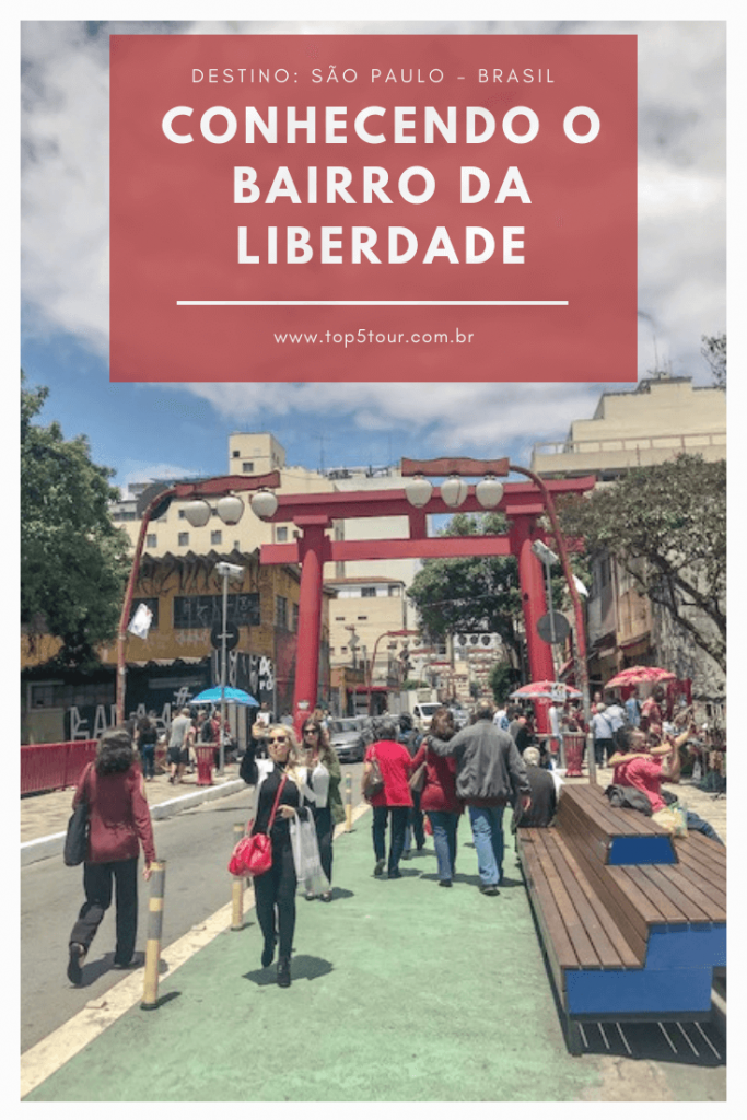 Bairro da Liberdade em São Paulo