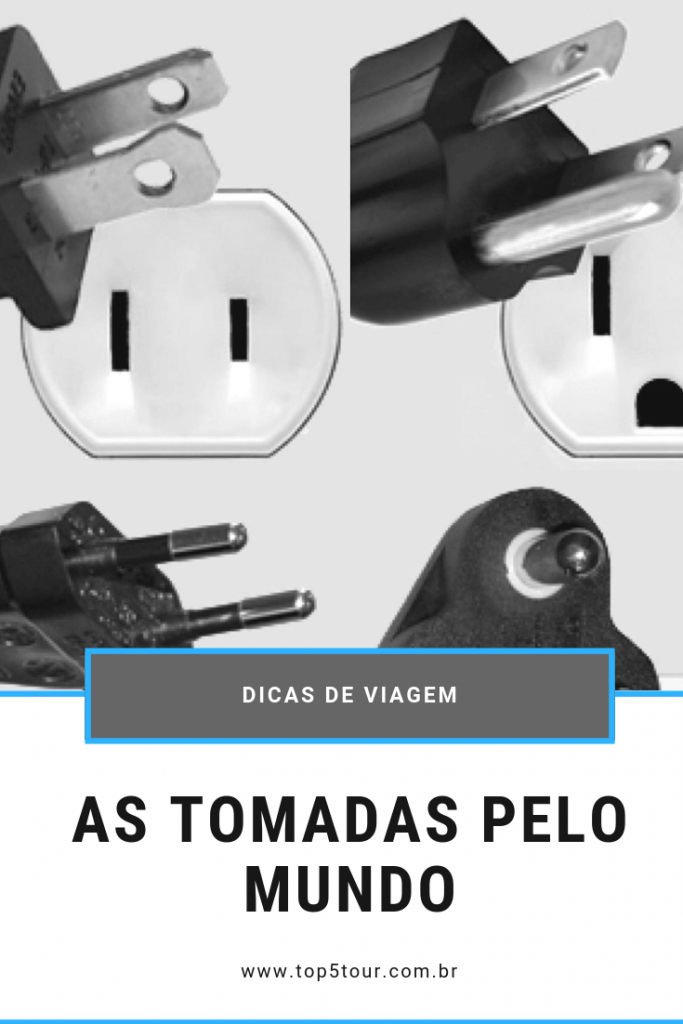 as tomadas pelo mundo