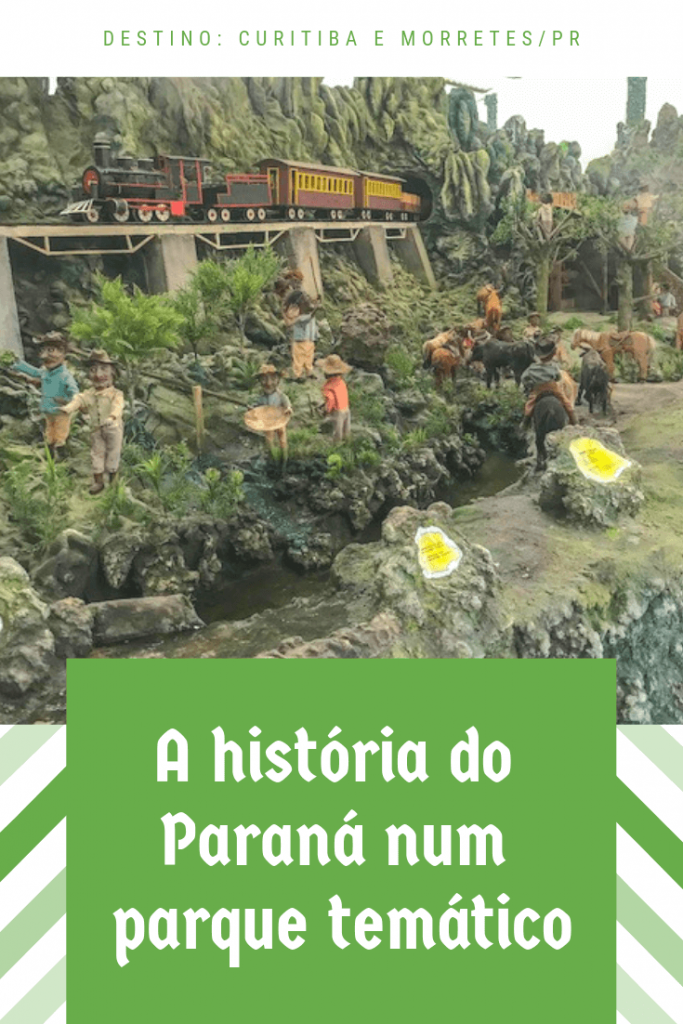 A história do Paraná sendo contada num parque temático