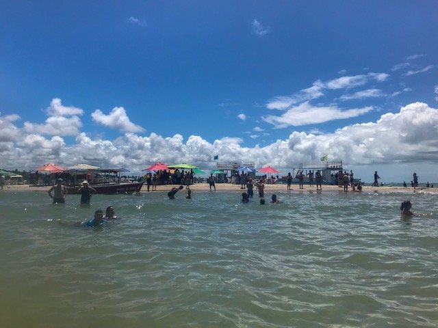 Banco De Areia Na Praia Dos Carneiros