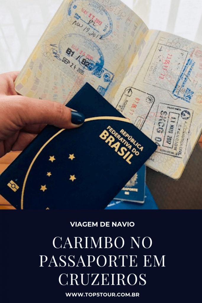 Carimbo No Passaporte Em Cruzeiros